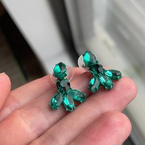 J. Crew Teal Earrings
